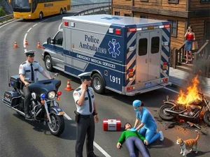 Ambulance Rescue Game - Play Free Online Browser Driving Simulator