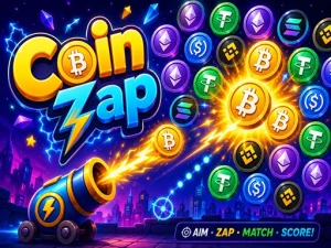 CoinZap - Play Free Crypto Matching Browser Game Online