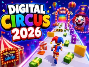 Digital Circus 2026 - Play Online 3D Runner Game