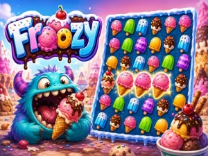 Froozy - Play Free Online Match-3 Ice Cream Game