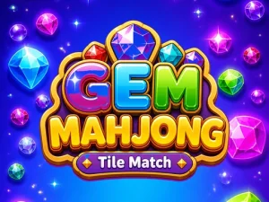 Gem Mahjong - Free Online Tile Matching Puzzle Game