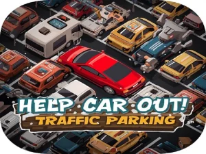 Help auto uit! Verkeersparkeren - Ontgrendel de ultieme gridlock-puzzel