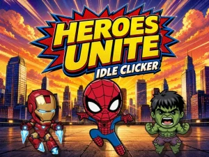 Heroes Unite Idle Clicker - Play Free Online Superhero Browser Game