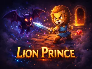 Lion Prince: Free Online Action Adventure & Maze Escape Game