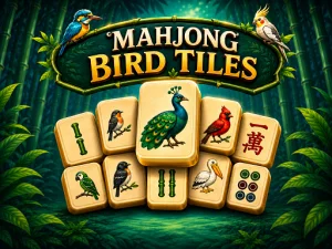 Mahjong Bird Tiles: Free Online Relaxing Tile Matching Solitaire