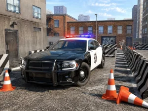 Police Car Parking 2026: Free Online Precision Driving Game