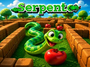 Serpento: Free Online Retro Snake & Maze Escape Game