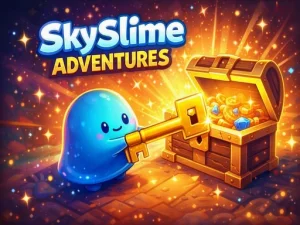 Skyslime Adventures - Speel het gratis browserpuzzelspel