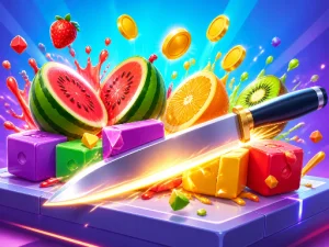 Slice It - Gioco arcade online gratuito per affettare