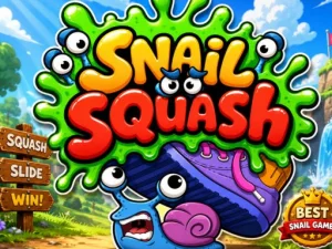 Snail Squash : jeu de survie et de réflexe occasionnel en ligne gratuit