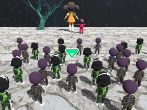 Squid Game Space: Red Light, Green Light: Free Online Survival Runner Game
