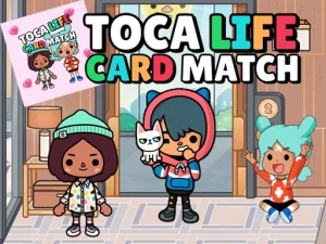 Toca Life Memory Card Match - Free Online Browser Game