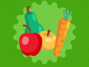 Puzzle d'orthographe des légumes : jeu de mots éducatif en ligne gratuit