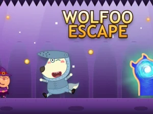 Wolfoo Escape: Free Online Kid-Friendly Trap-Dodging Platformer