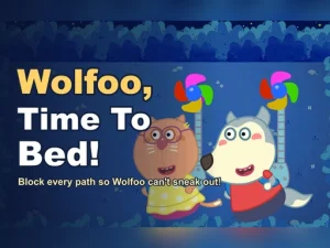 Wolfoo Time To Bed - Play Cute Honeycomb Trap Puzzle Online